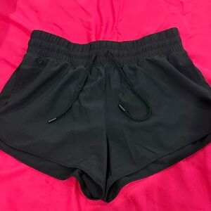 90 Degree By Reflex Black Athletic Shorts